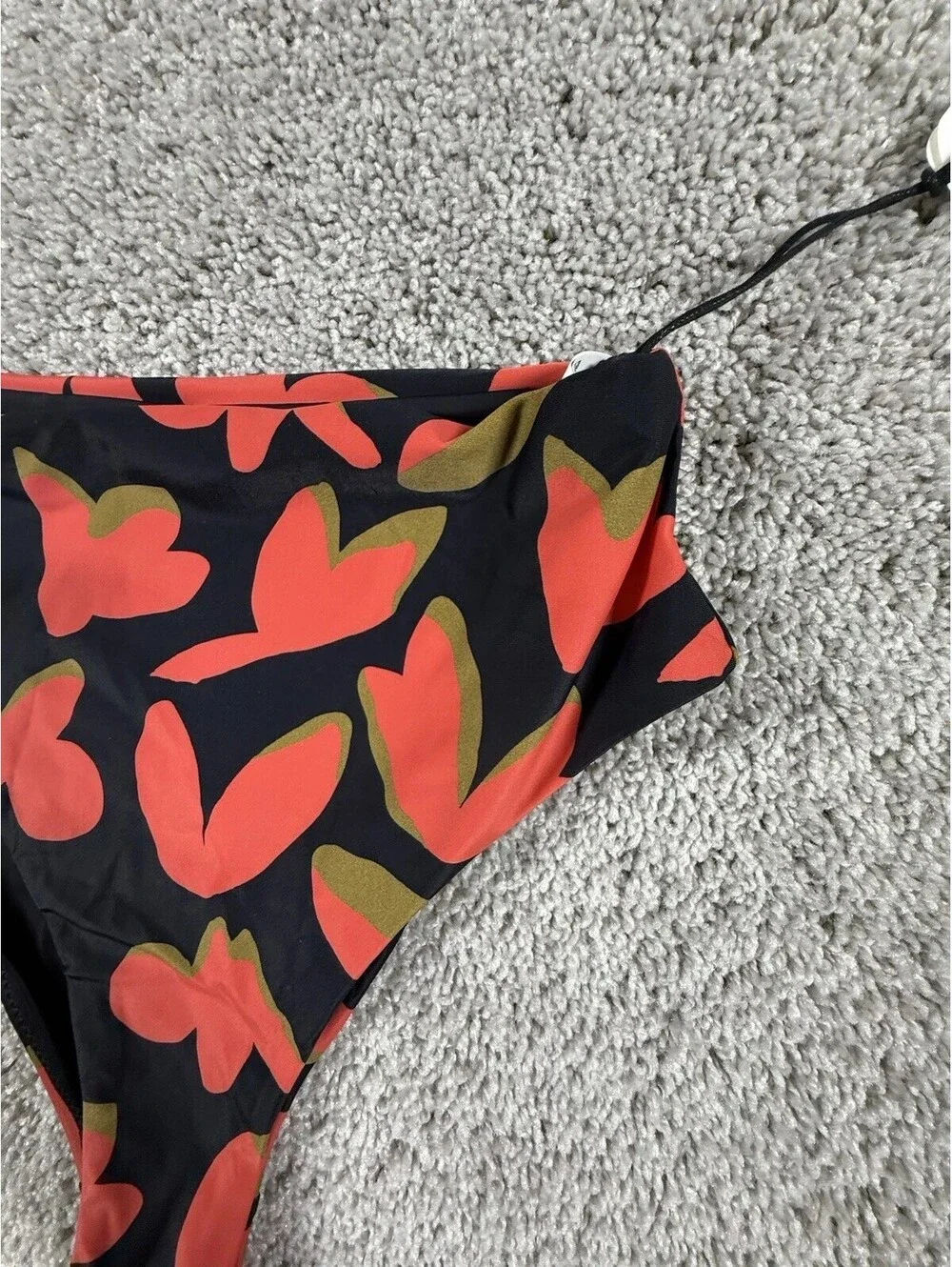 NWT Prana Lahari High Rise Bottom Size XS Rose Fire Indo Disco